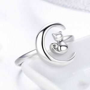 s925 sterling silver Couple ring