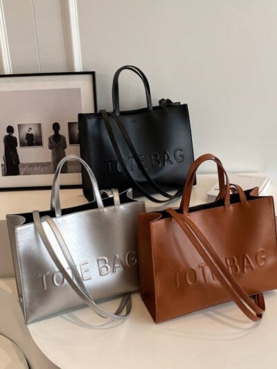 Retro Tote Trendy College Student Commuter Handbag