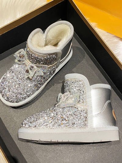 Plus Velvet Padded Cotton Shoes For Women To Keep Warm