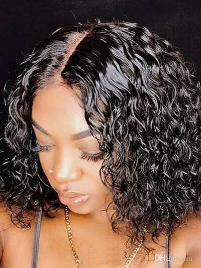 Short curly headgear