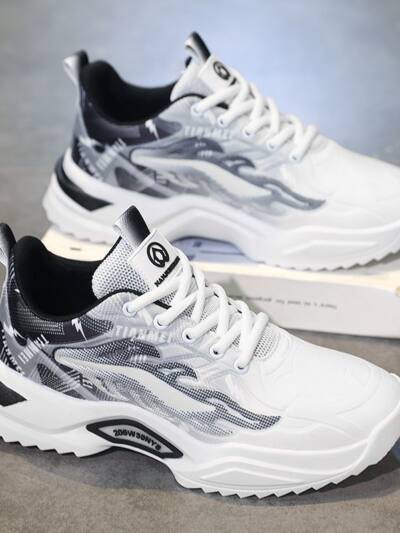 Spring Student Sports Casual Mesh Clunky Versatile Trendy Shoes Breathable Shoes Men