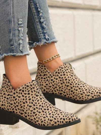 Low-cut Fashion All-matching Women's Boots