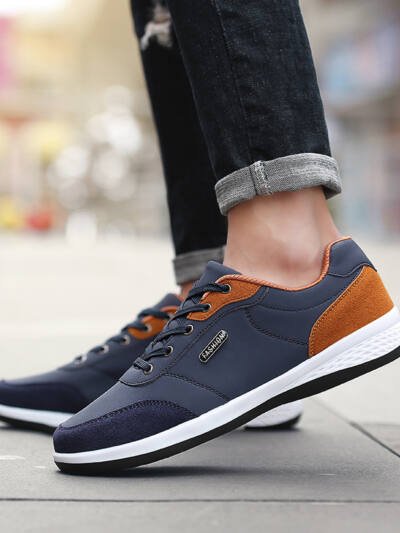 Fashion Men's Casual Sneaker Plus Size Running Shoes