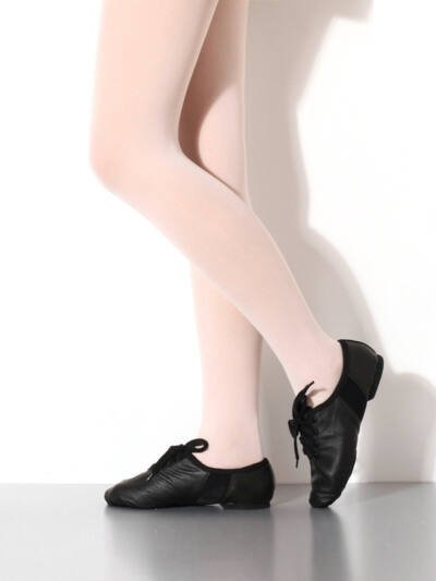 Leather Soft Bottom Practice Folk Dancing Shoes