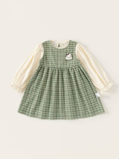 Girls' Dress Suit Vest Two-piece Set