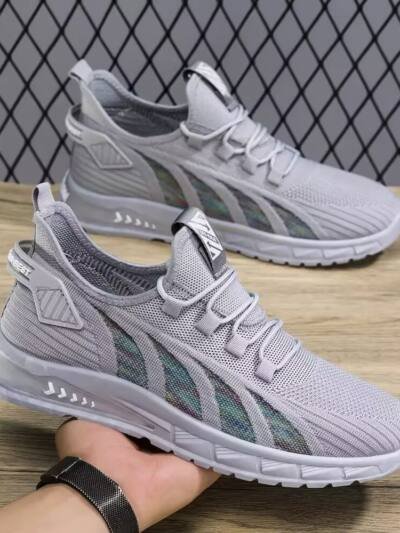 Summer Mesh Surface Lightweight Fat Foot Student Leisure Sneaker