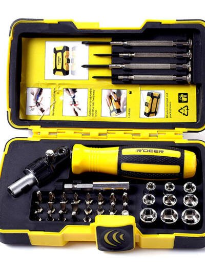 Combination Ratchet Fast Screwdriver, Socket Screwdriver