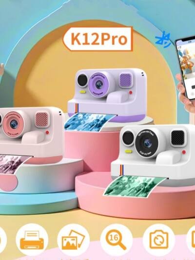 Portable Instant HD Color-printing Camera
