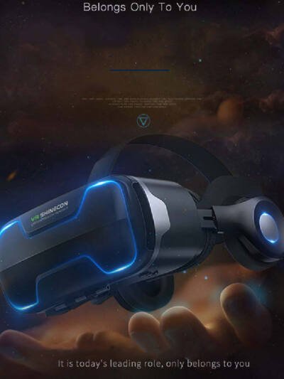 VR Glasses Thousand Magic Lens Wear Immersive Headset