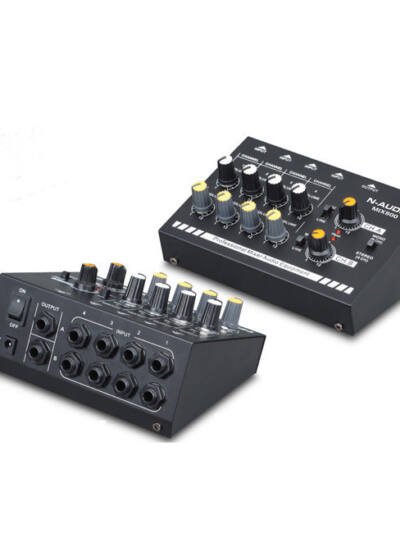 8-channel Mini Mixer Mini Mixer Mixer Stereo Audio Mixer