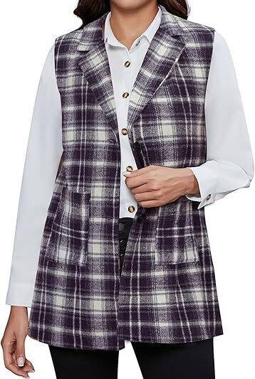 Plaid Waistcoat