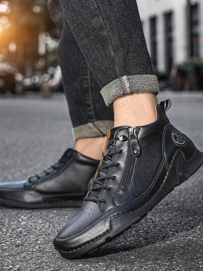 Spring And Summer Men's Casual Ankle Boots