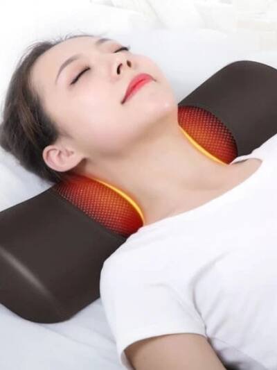 Electric multifunctional massage pillow