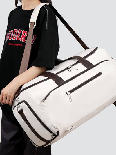 Versatile Sports & Travel ToteCrossbody Bag With Dry-Wet Separation And Multi-Function Design For Fitness