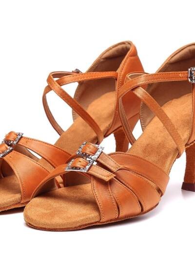 Latin Dance High Heel Dancing Shoes Soft Bottom