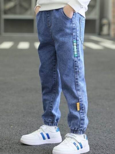 Spring And Autumn Trousers Winter Fleece-lined