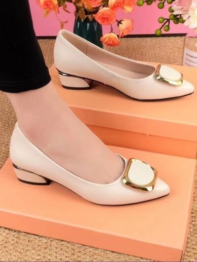 Stylish And Comfortable Womens Low-heeled Shoes