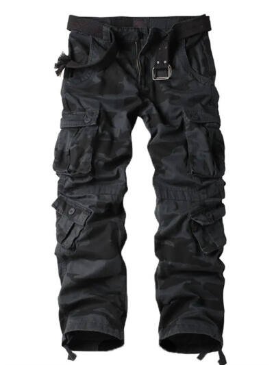 Durable Casual Pants With Multiple Pockets Outdoor Trousers