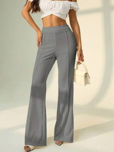 New Solid-color Loose Straight-leg Pants