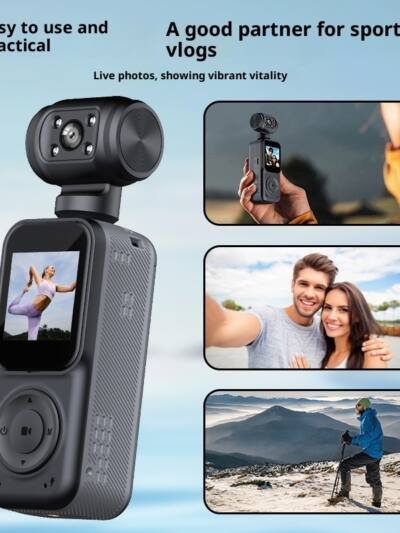 Handheld 4K Ultra-clear Camera Outdoor Sports Riding Recorder