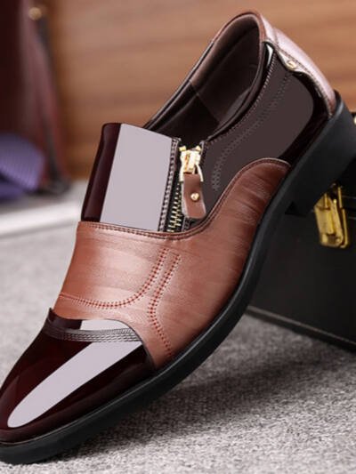 Trendy Breathable Shoes Men's Plus Size