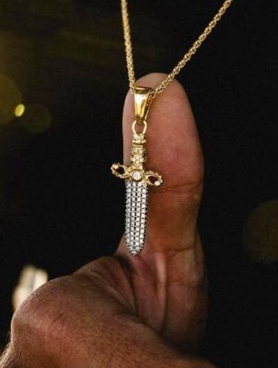 Male Hip Hop Necklace Pendant