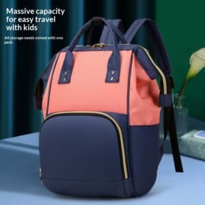 Water-repellent Oxford Fabric Backpack With A Stylish Versatile Design