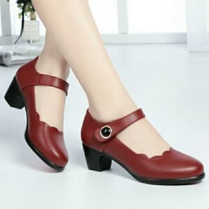 Soft Leather Shallow Mouth Single Order Shoes