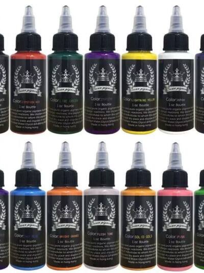 Practice Pigment Tattoo Paint Set