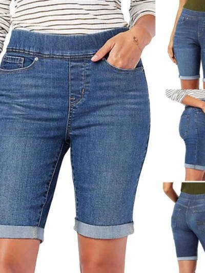 Women's Embroidered Casual Slim Fit All-matching Jeans