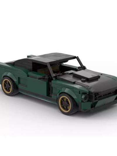 MOC Building Blocks Compatible With Educational Assembled Toys Model
