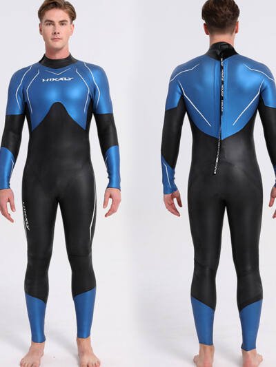 Super Elastic Light Leather Diving Suit Free Diving One-piece Men