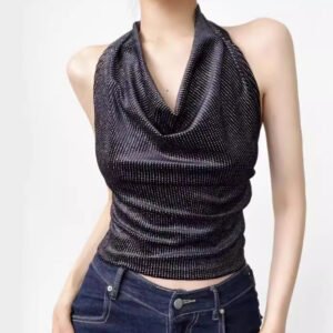 Sexy Alluring Halter-Neck Camisole For Women Perfect For Summer