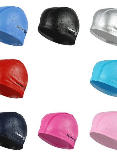 Waterproof swimming cap