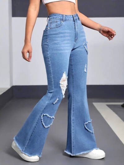 Stylish Casual Denim Jeans For Women