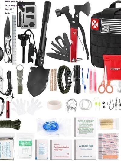 Outdoor Camping First Aid Kits Survival Tools Suit