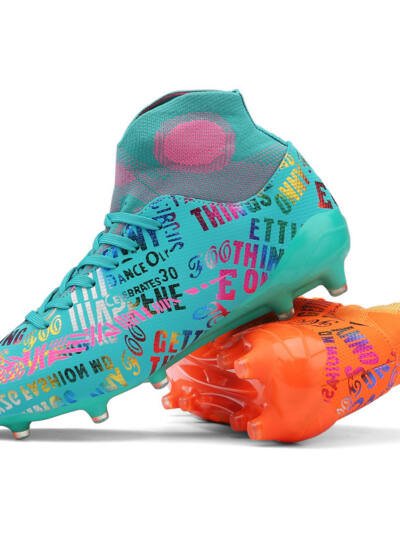 Soccer Shoes Fashion Breathable Broken Nail Soccer Shoes Men's Large Size