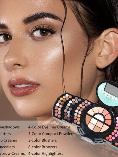 108 Color Shimmer Eyeshadow Repair Cosmetic Case