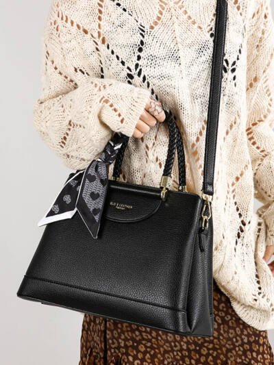 Retro High-end Large-capacity Light-luxury Womens Crossbody Tote Bag