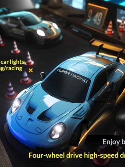 New Professional High-Speed RC Drift Racing Electric Remote-Control Car Kids Toy