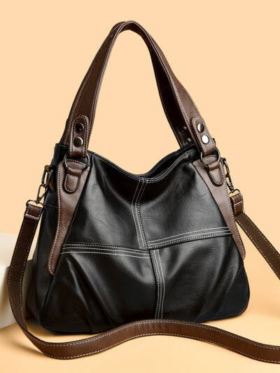 Womens Stylish Versatile Tote And Crossbody Bag