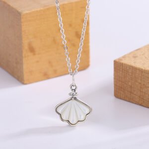 Pure Silver Jewelry Light Luxury Little Bellies Pure Silver Necklace Female