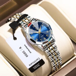 Women's Waterproof Double Calendar Watch