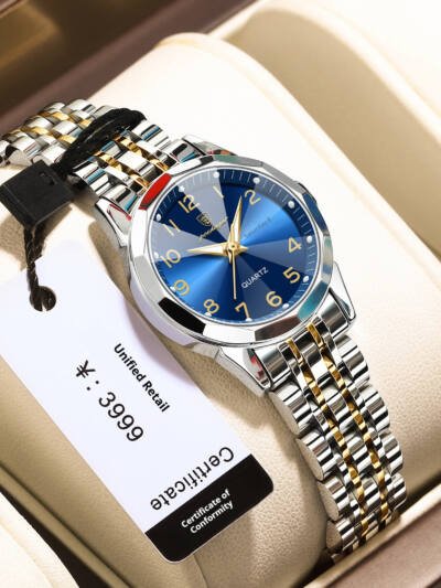Women's Waterproof Double Calendar Watch