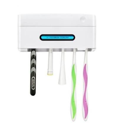 Disinfection toothbrush holder