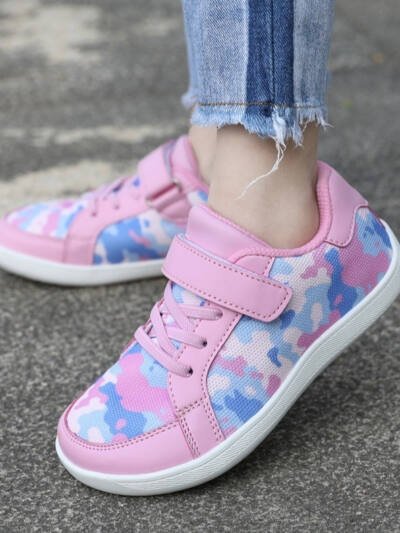 Children's Low-top Velcro Wide Toe Shoes