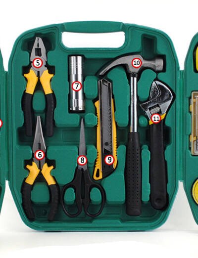 27-piece Car Emergency Tool Kit