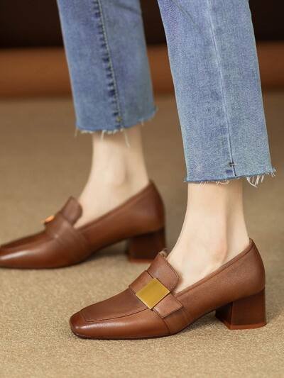 New Spring Autumn Retro Womens Pumps Stylish And On-trend