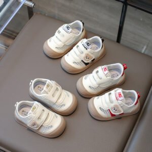 Children's Breathable Mesh Shoes Men's And Women's Soft Bottom Casual