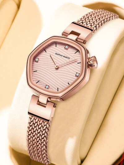 Fashion Simple Hexagonal Movement Women's Watch
